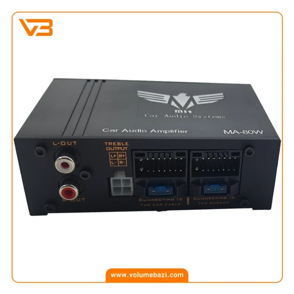 آمپلی فایر ۶ کانال مانیتور اندروید مدل MA-80W_1