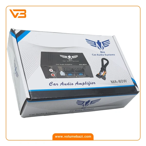 آمپلی فایر ۶ کانال مانیتور اندروید مدل MA-80W_3