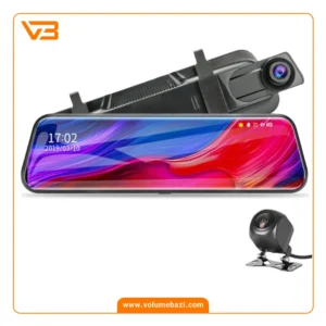 آینه مانیتور دار + دوربین دنده عقب Dash Cam مدل دید در شب