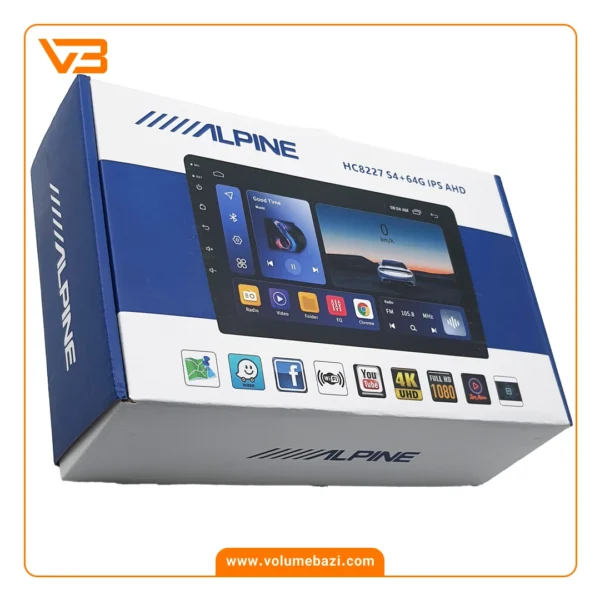مانیتور اندروید آلپاین مدل HC8227
