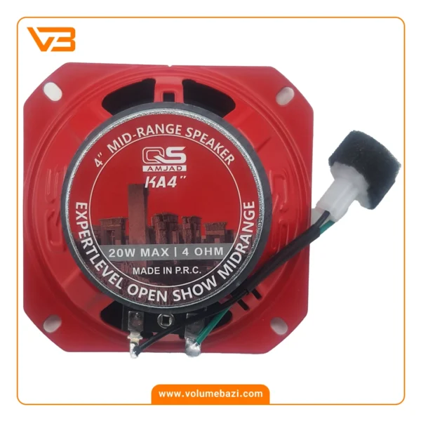 میدرنج 4 اینچ خودرو کیو اس مدل KA4_1