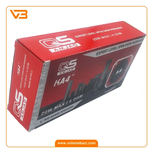 میدرنج 4 اینچ خودرو کیو اس مدل KA4_3