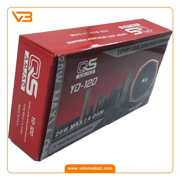 میدرنج 5 اینچ خودرو کیو اس مدل YD-120_3