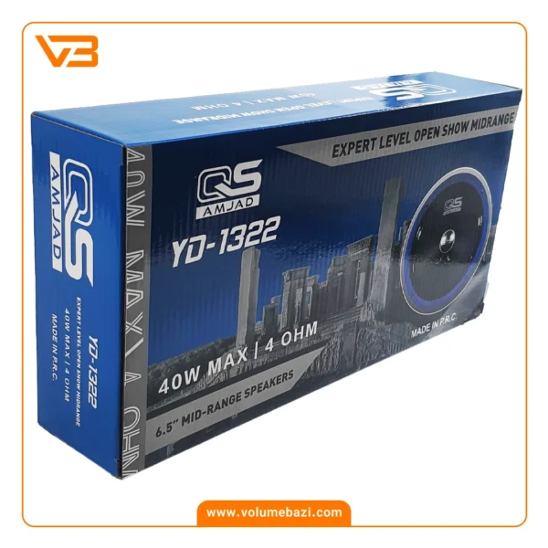 میدرنج 6.5 اینچ خودرو کیو اس مدل YD-1322 B_3
