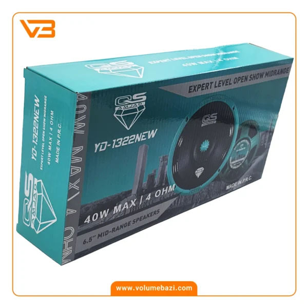 میدرنج 6.5 اینچ خودرو کیو اس مدل YD-1322NEW G_3