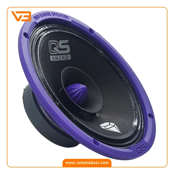 میدرنج 6.5 اینچ خودرو کیو اس مدل YD-1322NEW Pu (بولت فلزی)_2