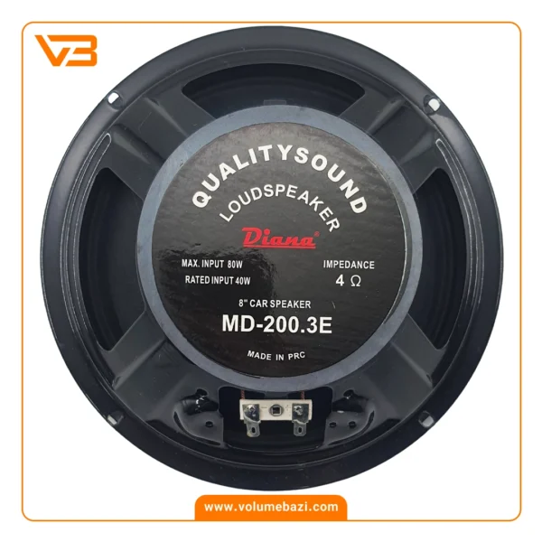 میدرنج 8 اینچ خودرو دیانا مدل MD-200.3 B_1