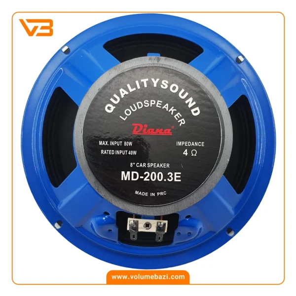 میدرنج 8 اینچ خودرو دیانا مدل MD-200.3 E_1