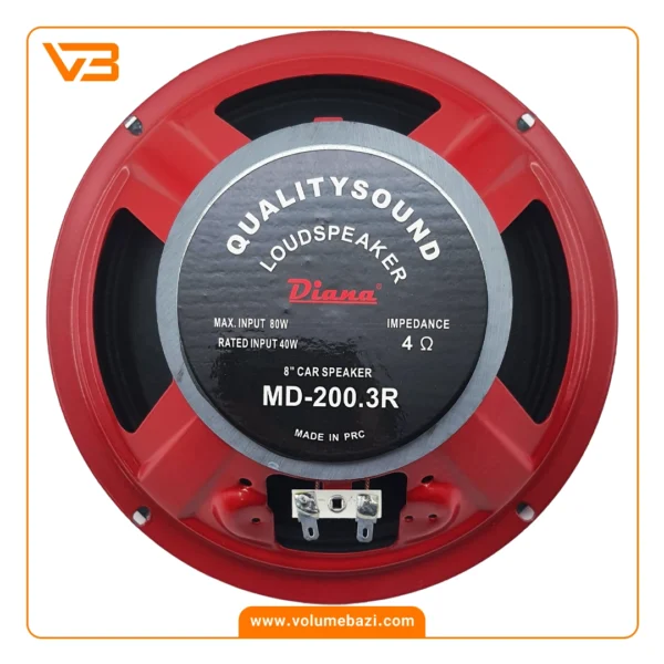 میدرنج 8 اینچ خودرو دیانا مدل MD-200.3 R_1