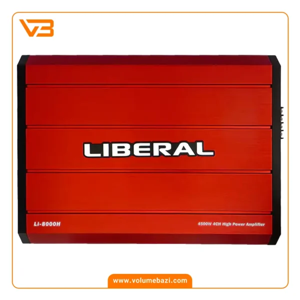 آمپلی فایر 4 کانال لیبرال مدل Li-8000H_1