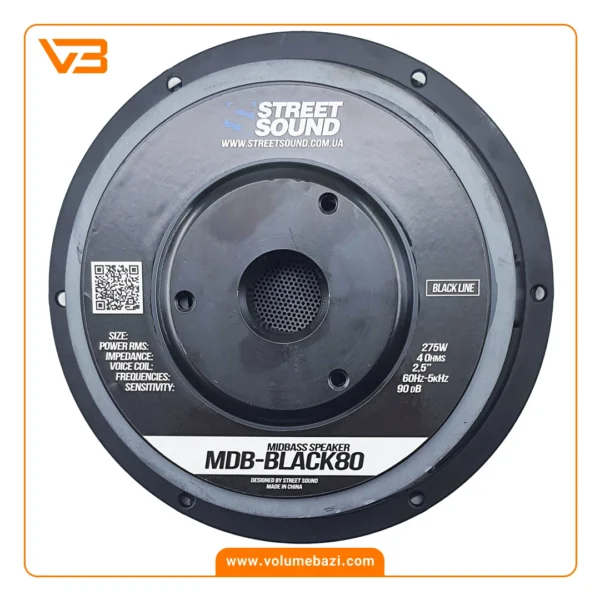 میدرنج 8 اینچ استریت ساند مدل BLACK 8_2