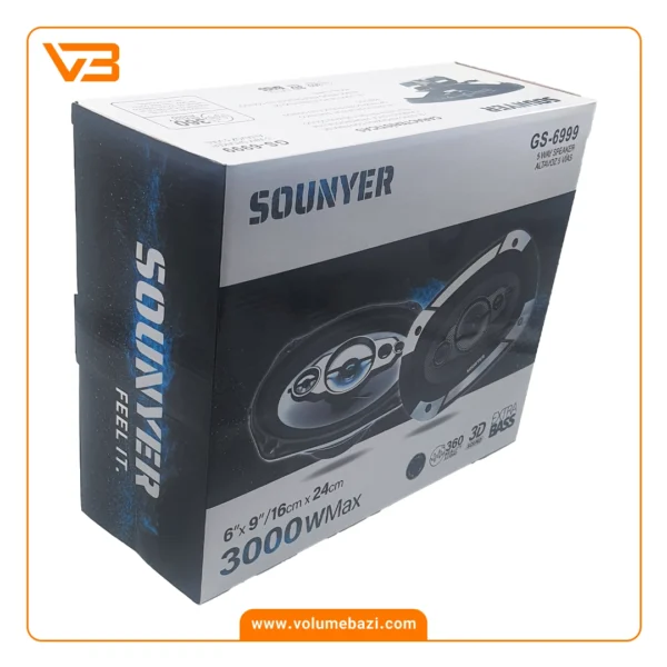اسپیکر خودرو سانیر مدل GS-6699_4