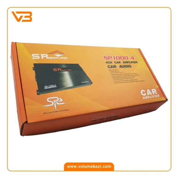 آمپلی فایر 4 کانال اسپید وارد مدل SP-1000.4_2