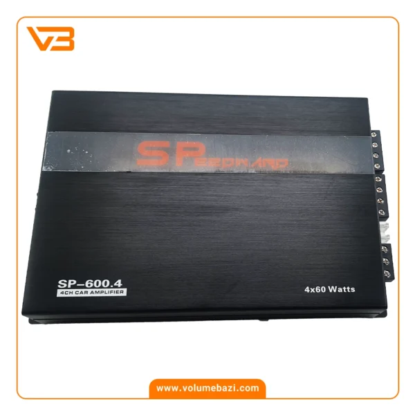 آمپلی فایر 4 کانال اسپید وارد مدل SP-600.4