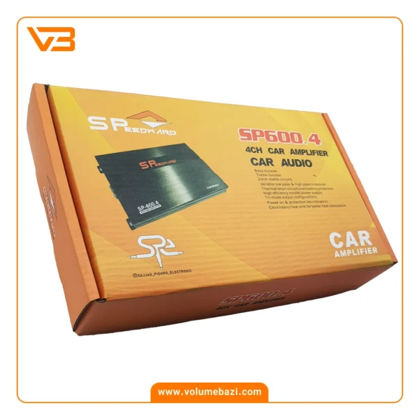 آمپلی فایر 4 کانال اسپید وارد مدل SP-600.4_3