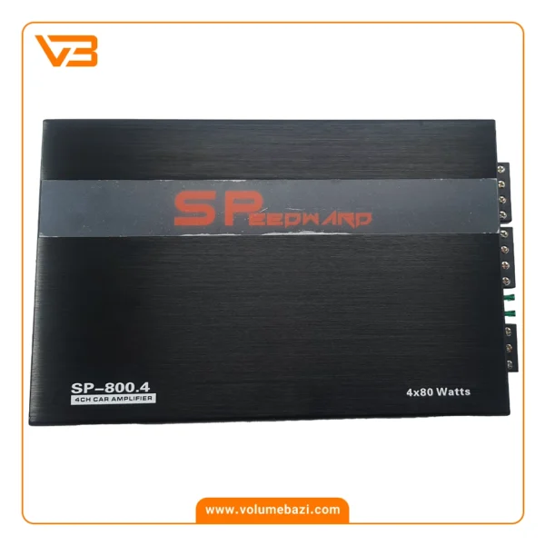 آمپلی فایر 4 کانال اسپید وارد مدل SP-800.4