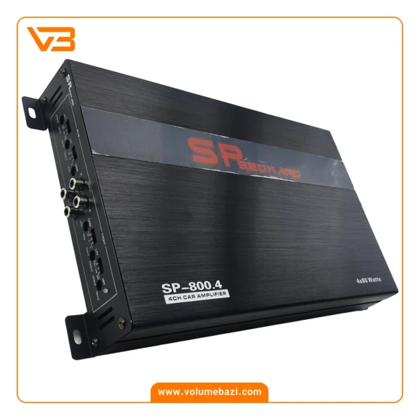 آمپلی فایر 4 کانال اسپید وارد مدل SP-800.4