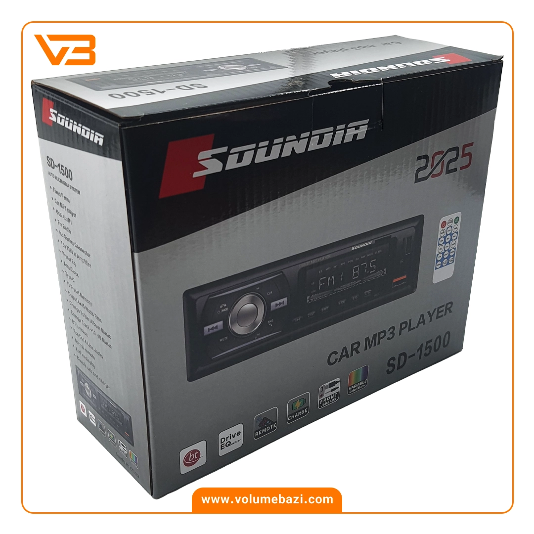 پخش کننده خودرو ساندیا مدل SD-1500 5 پخش کننده خودرو ساندیا مدل SD-1500_4