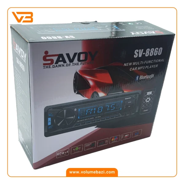 پخش کننده خودرو ساووی مدل SV-8860_3