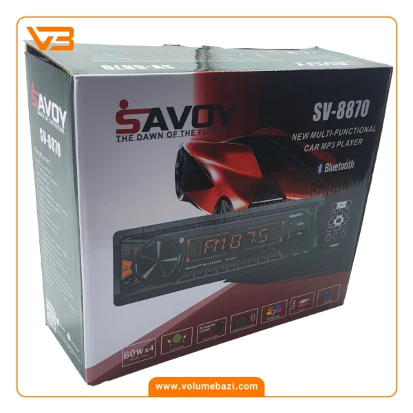 پخش کننده خودرو ساووی مدل SV-8870_3