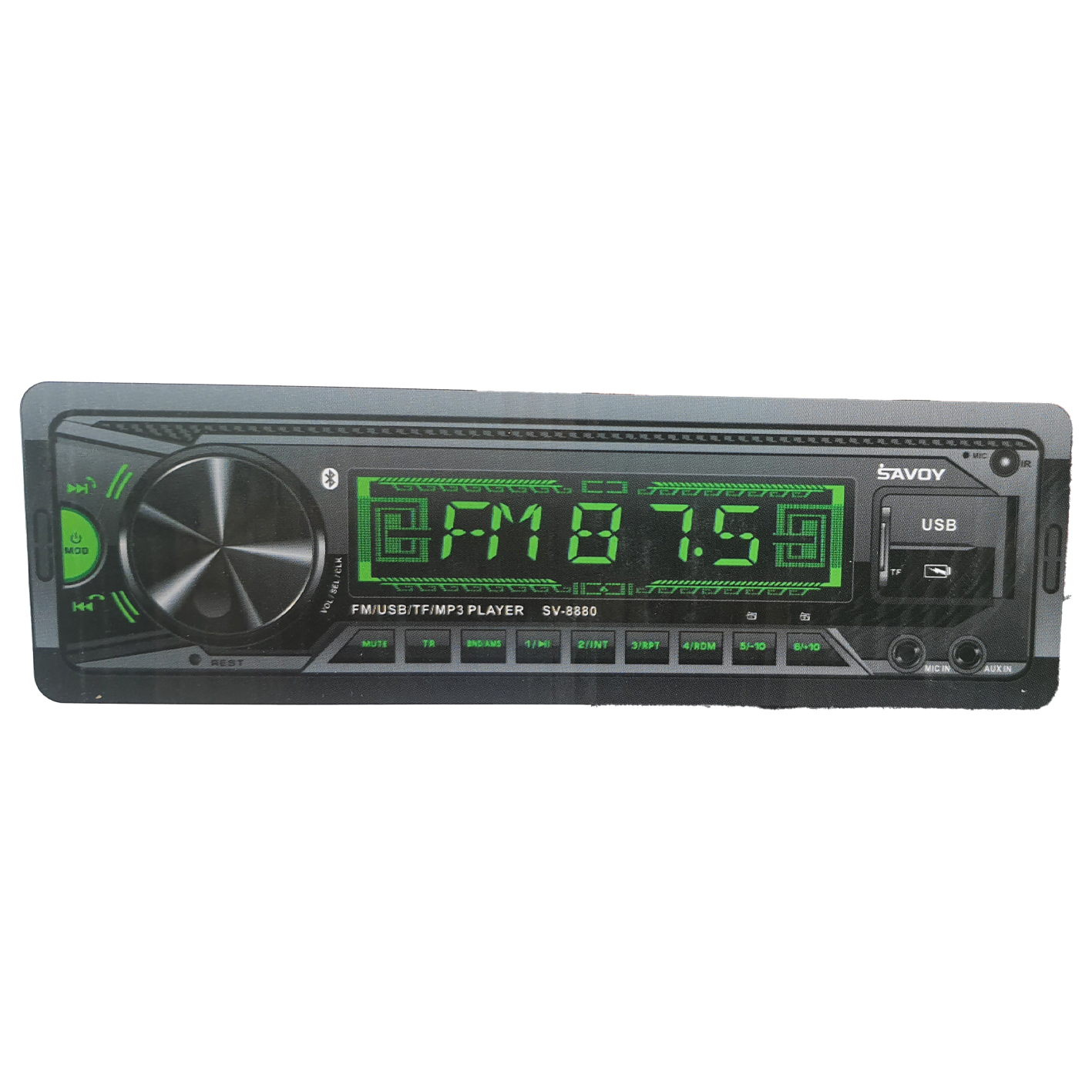 پخش کننده خودرو ساووی مدل SV-8880 5 پخش کننده خودرو ساووی مدل SV-8880 اصلی