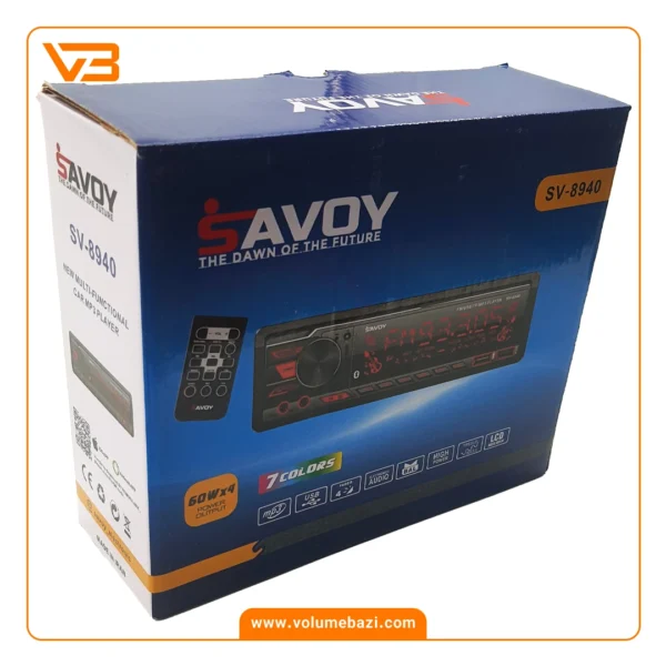پخش کننده خودرو ساووی مدل SV-8940_3