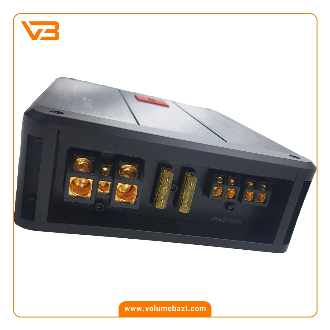 آمپلی فایر 2 کانال ای سی وی مدل DX-2.100 3 آمپلی فایر 2 کانال ای سی وی مدل DX-2.100