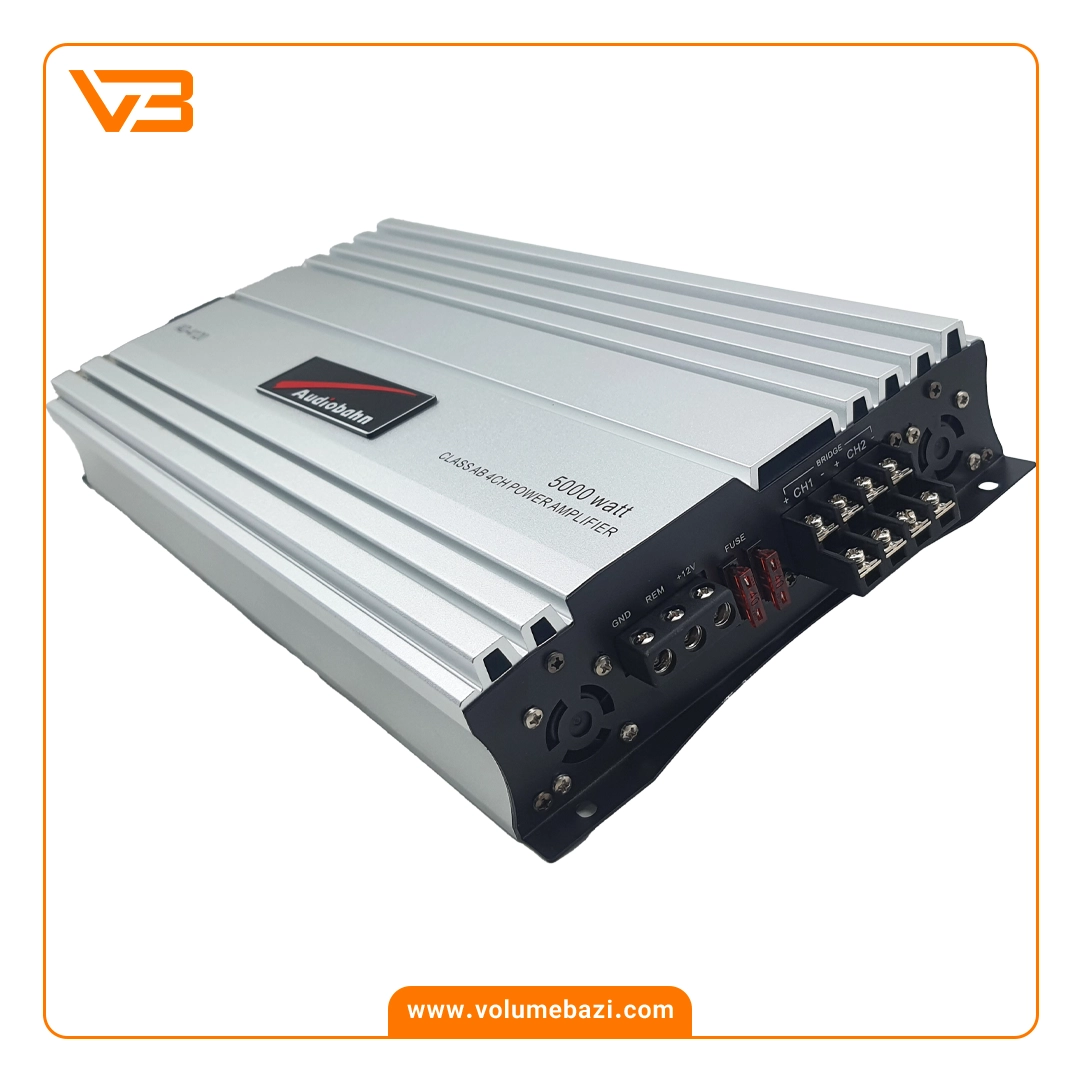 آمپلی فایر 4 کانال آدیو بان مدل AD-4120 3 آمپلی فایر 4 کانال آدیو بان مدل AD-4120_2