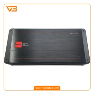 خرید سیستم صوتی، تصویری و امنیتی ماشین 46 آمپلی فایر 4 کانال ای سی وی مدل DX-4.350