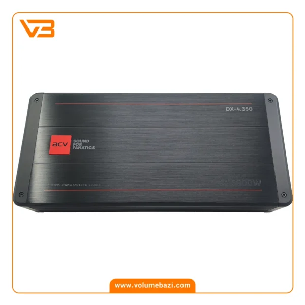 آمپلی فایر 4 کانال ای سی وی مدل DX-4.350
