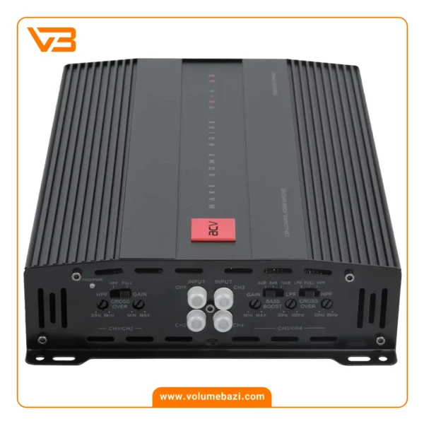 آمپلی فایر 4 کانال ای سی وی مدل VX-4.60_1
