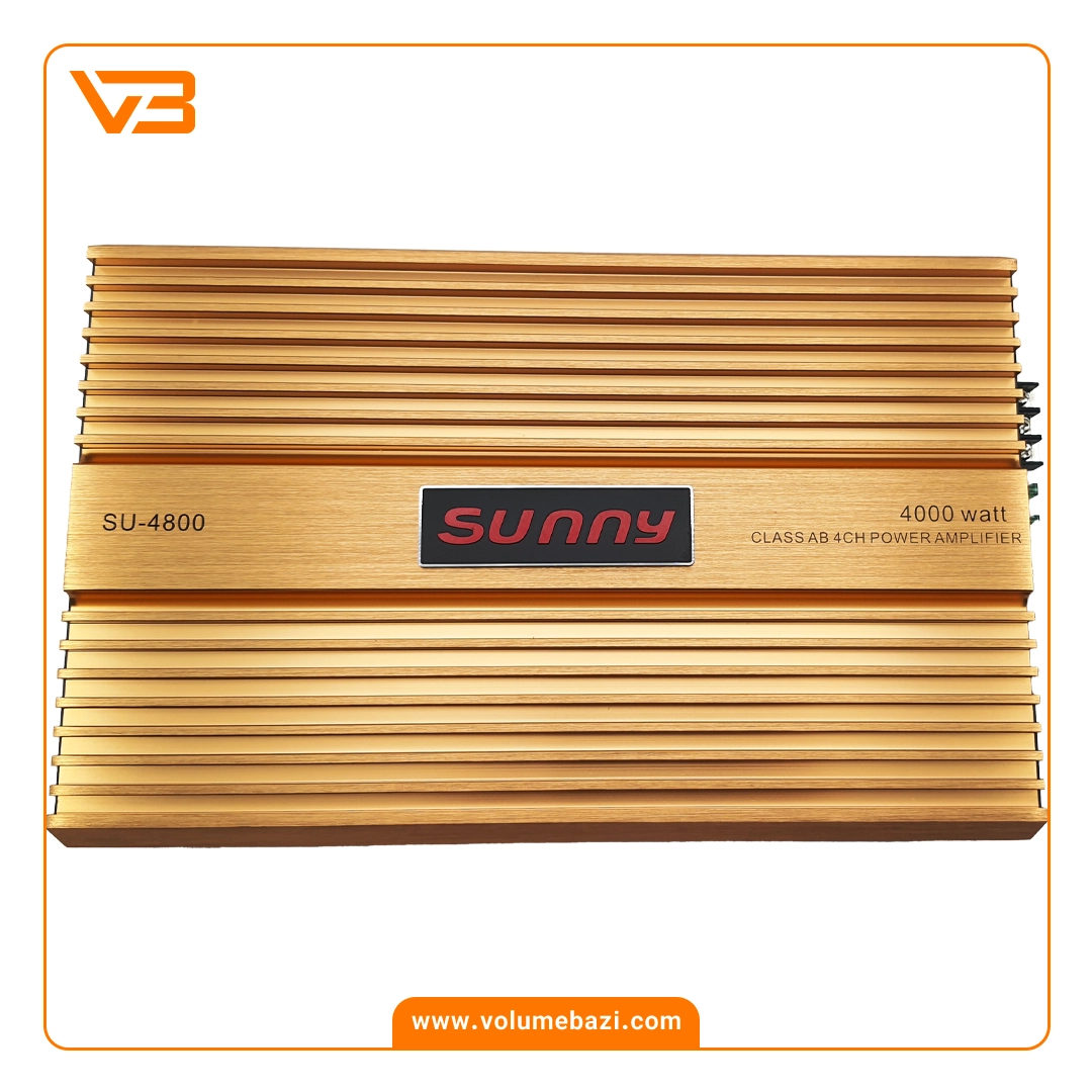 آمپلی فایر 4 کانال سانی مدل SU-4800 1 آمپلی فایر 4 کانال سانی مدل SU-4800