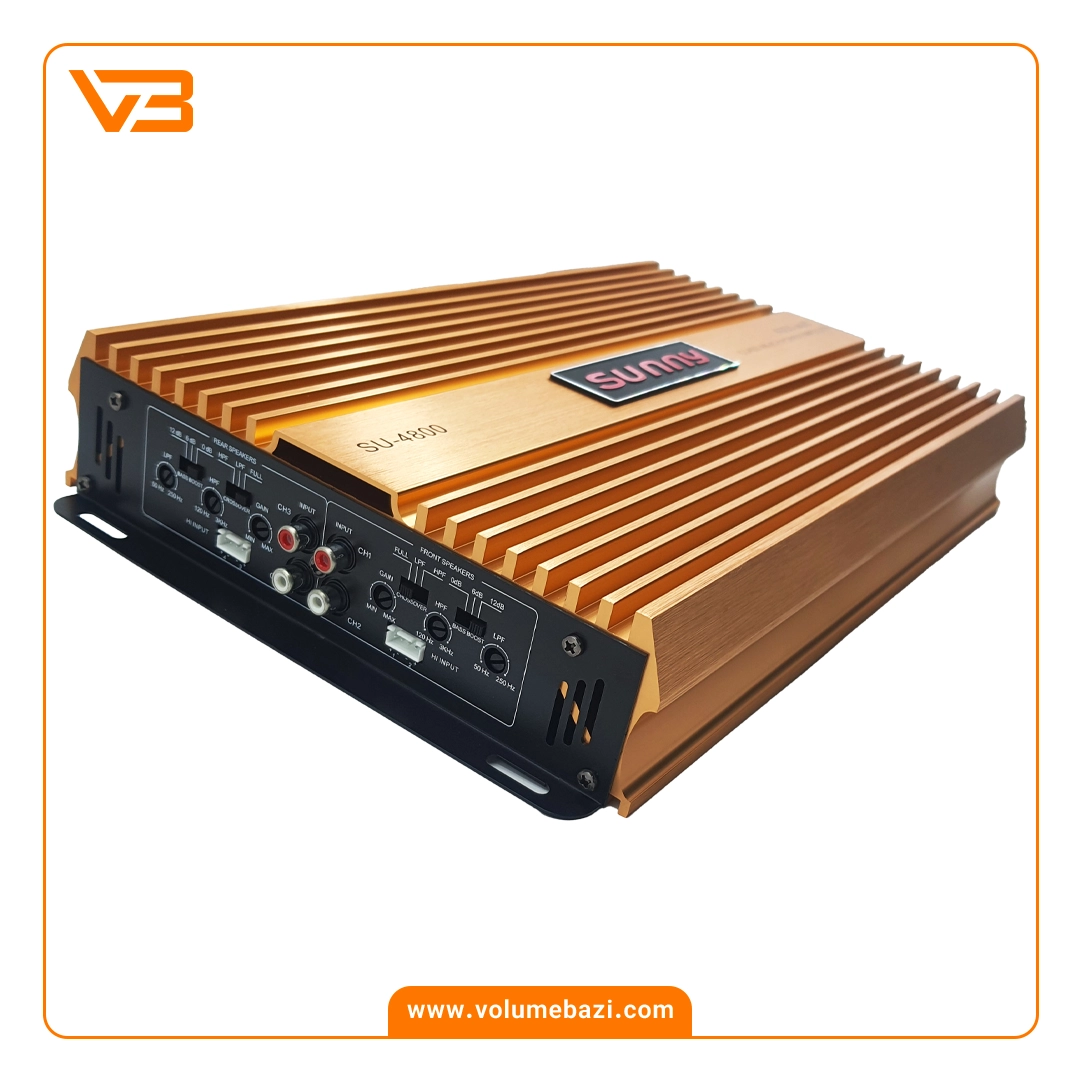 آمپلی فایر 4 کانال سانی مدل SU-4800 2 آمپلی فایر 4 کانال سانی مدل SU-4800_1