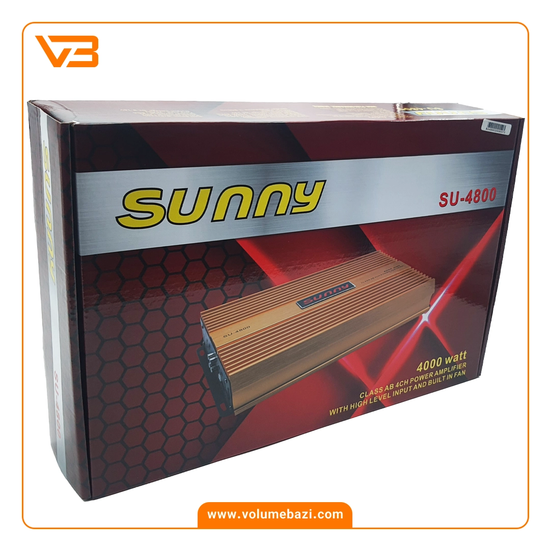 آمپلی فایر 4 کانال سانی مدل SU-4800 4 آمپلی فایر 4 کانال سانی مدل SU-4800_3
