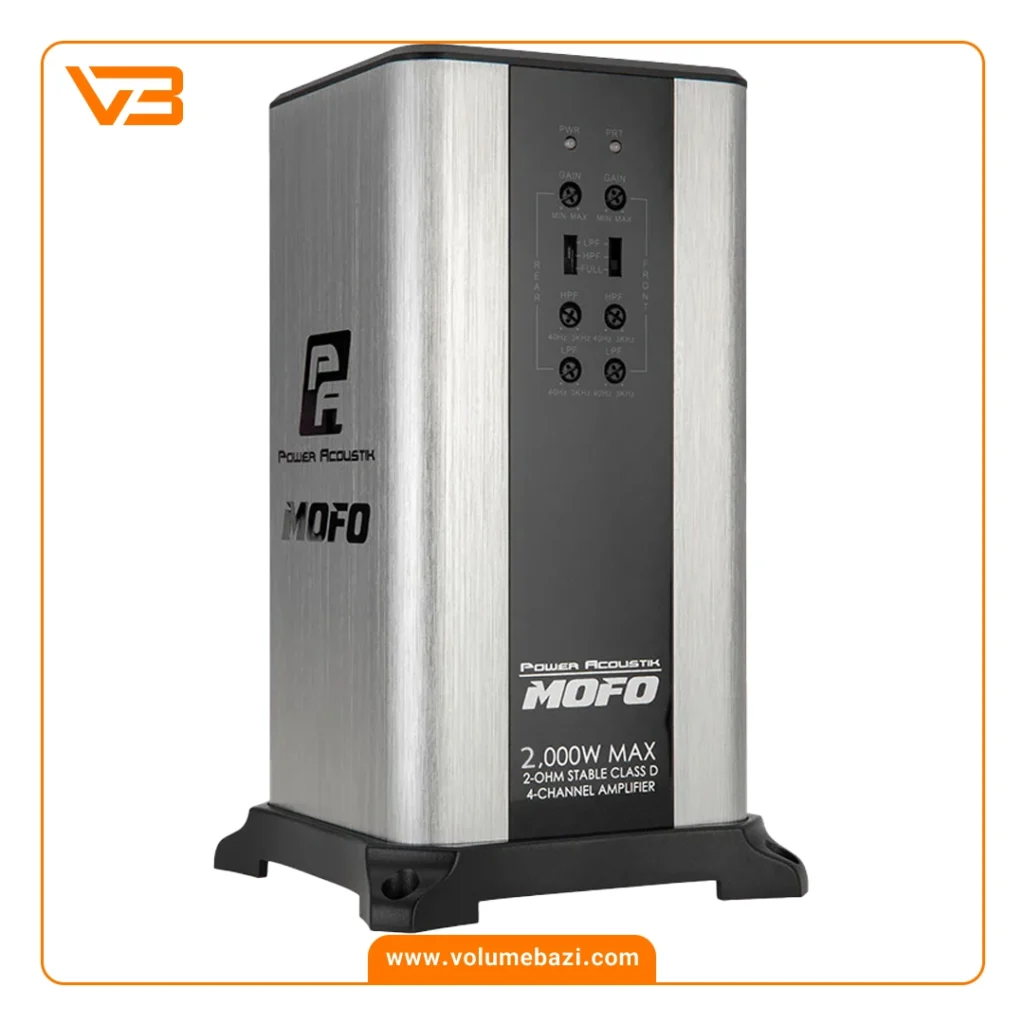 آمپلی فایر 4 کانال پاور اکوستیک مدل MOFO4-2KD
