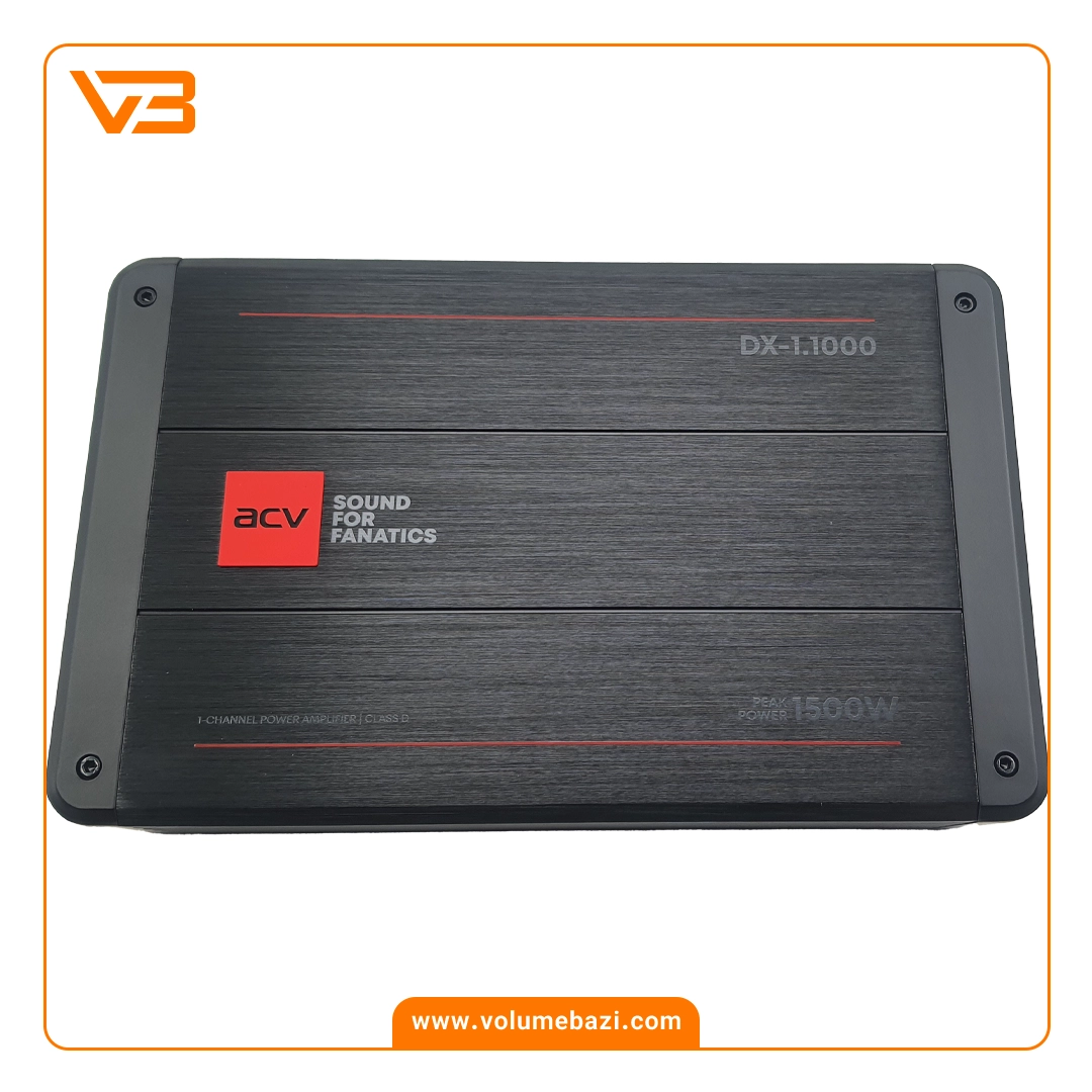 آمپلی فایر مونو 1 کانال ای سی وی مدل DX-1.1000 1 آمپلی فایر مونو 1 کانال ای سی وی مدل DX-1.1000