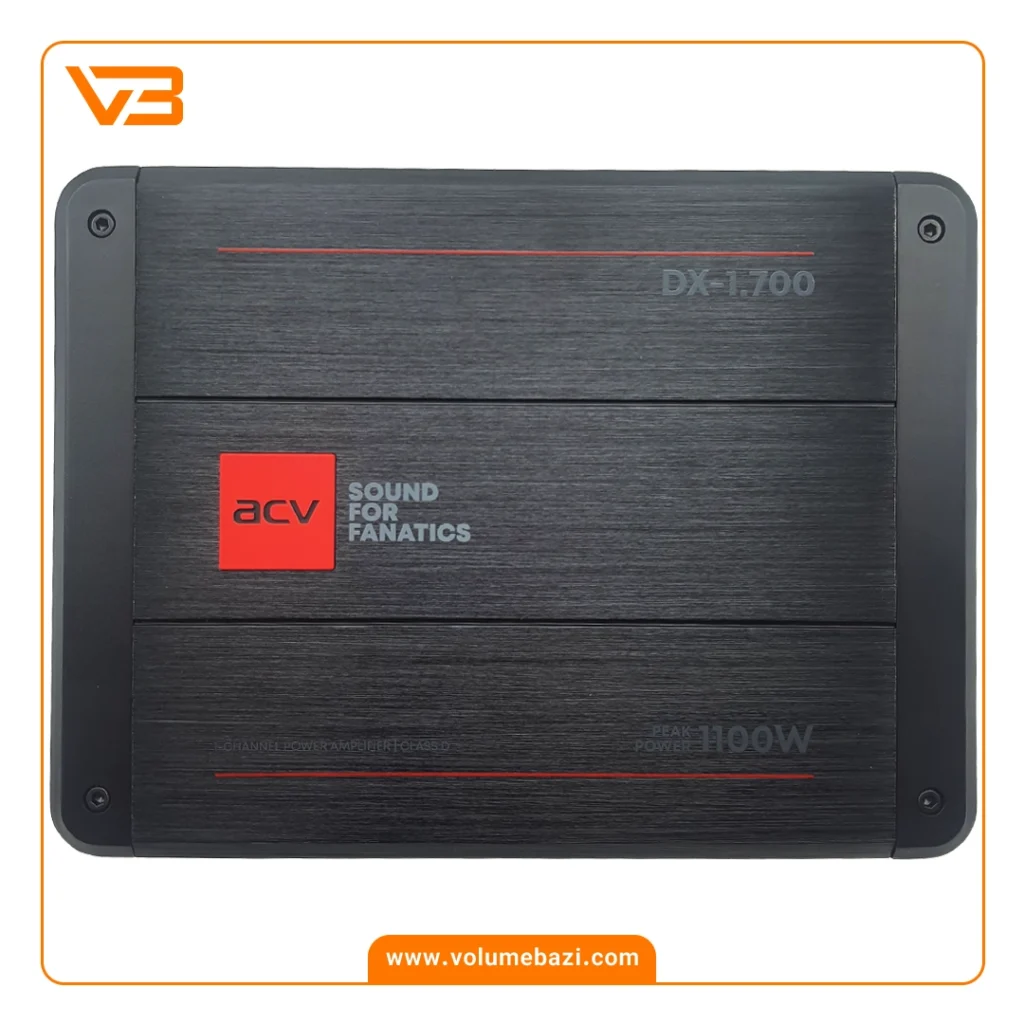 آمپلی فایر مونو 1 کانال ای سی وی مدل DX-1.700 6 آمپلی فایر مونو 1 کانال ای سی وی مدل DX-1.700