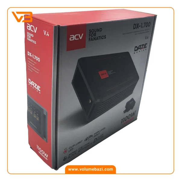 آمپلی فایر مونو 1 کانال ای سی وی مدل DX-1.700_4