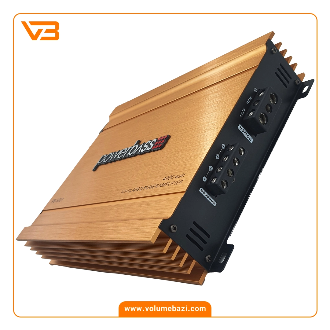 آمپلی فایر مونو 1 کانال پاور بیس مدل PB-6001 3 آمپلی فایر مونو 1 کانال پاور بیس مدل PB-6001_2