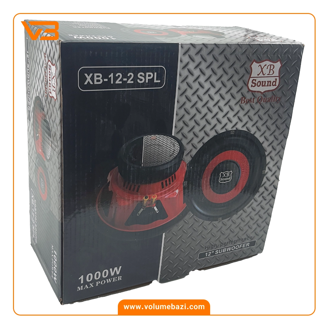 ساب ووفر 12 اینچ ایکس بی ساند مدل XB-12-2 SPL 3 ساب ووفر 12 اینچ ایکس بی ساند مدل XB-12-2 SPL_2