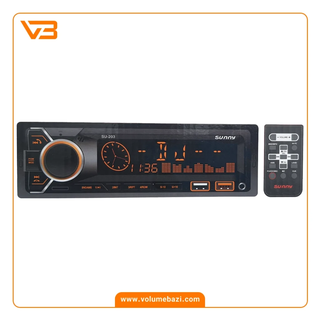 پخش کننده خودرو سانی مدل SU-203