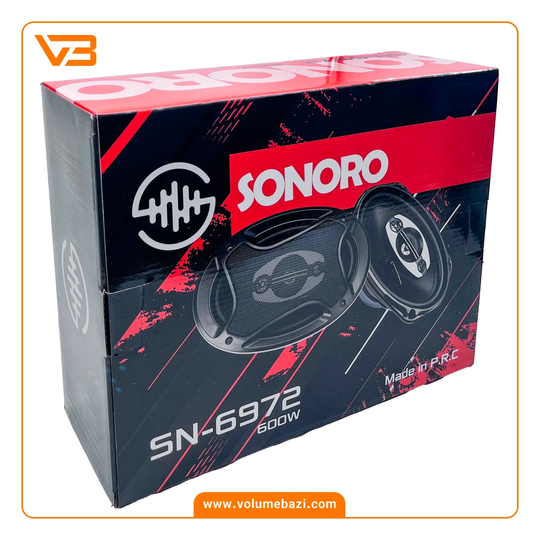 اسپیکر خودرو SONORO مدل SN-6972 6 اسپیکر خودرو SONORO مدل SN-6972