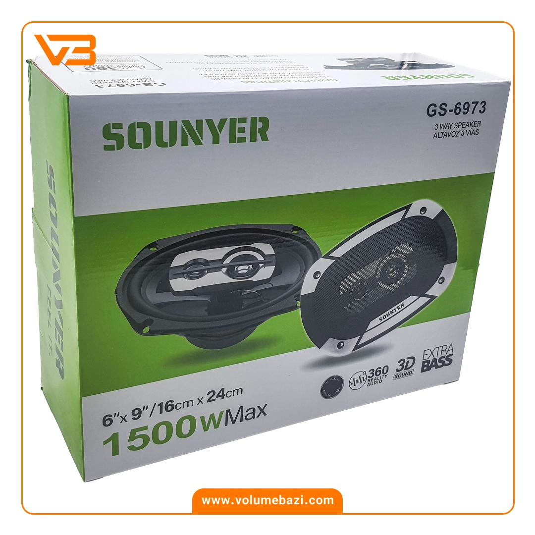 اسپیکر خودرو سونیر مدل GS-6973 6 اسپیکر خودرو سونیر مدل GS-9673_5