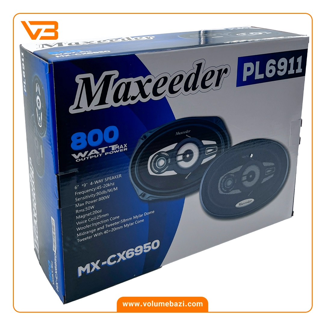 اسپیکر خودرو مکسیدر مدل PL6911 6 اسپیکر خودرو مکسیدر مدل PL6911_5