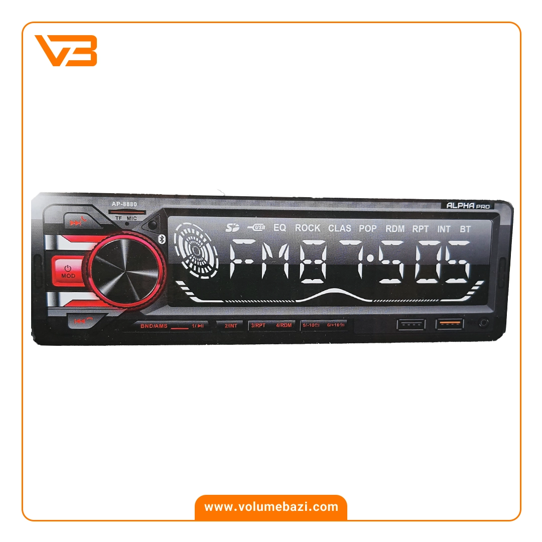 پخش کننده خودرو آلفا پرو مدل AP-8890 1 پخش کننده خودرو آلفا پرو مدل AP-8880