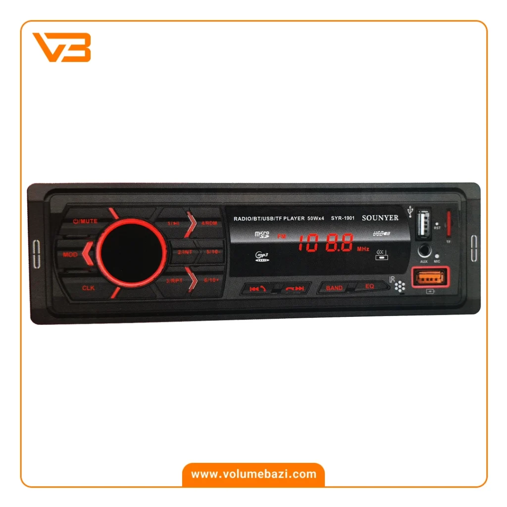 پخش کننده خودرو سونیر مدل SYR-1901 5 پخش کننده خودرو سونیر مدل SYR-1901