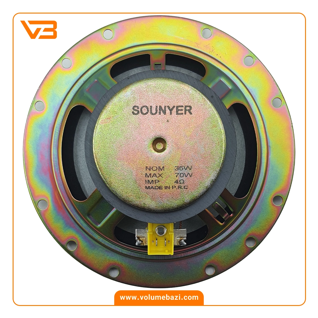 اسپیکر خودرو سونیر مدل SP-606 (بسته یک عددی) 2 اسپیکر خودرو سونیر مدل SP-606_1