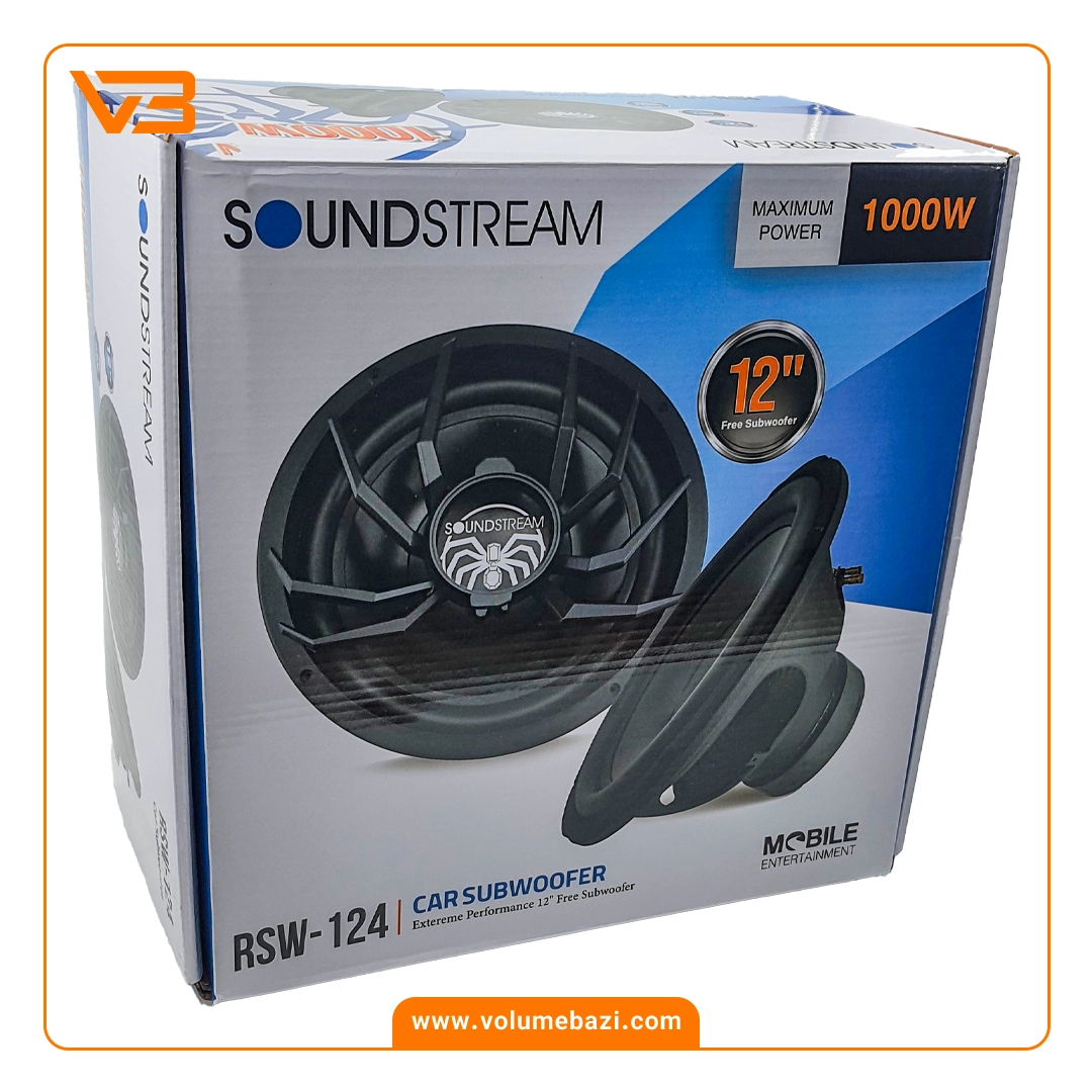 ساب ووفر 12 اینچ ساند استریم مدل RSW-124 5 ساب ووفر 12 اینچ ساند استریم مدل RSW-124_4