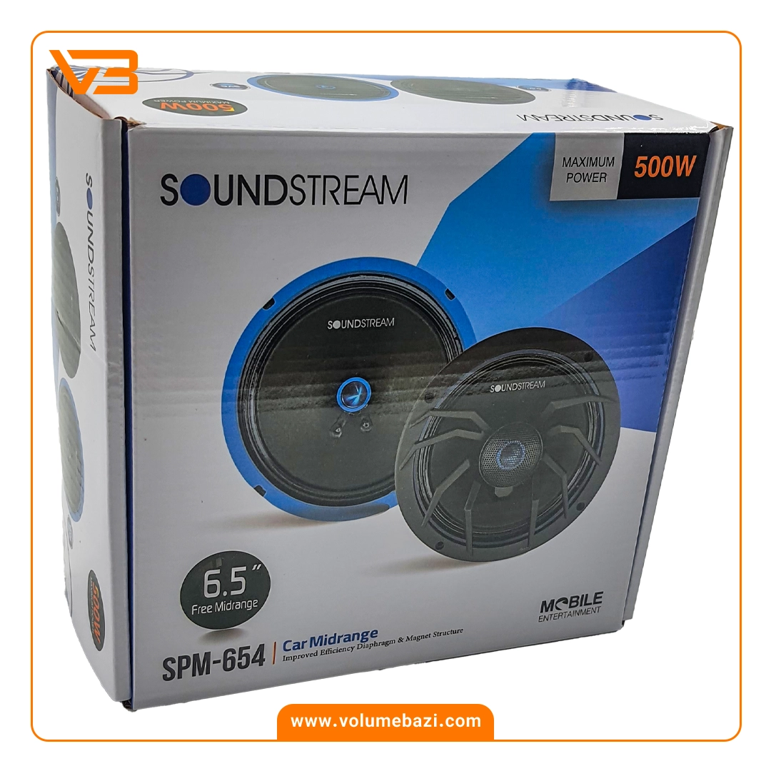 میدرنج 6.5 اینچ سانداستریم مدل SPM-654 6 میدرنج 6.5 اینچ سانداستریم مدل SMP-654_5
