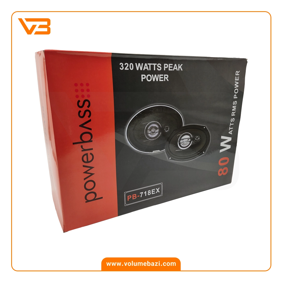 اسپیکر خودرو پاور بیس مدل PB-718EX 6 اسپیکر خودرو پاور بیس مدل PB-718EX - Image 6